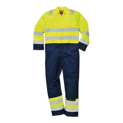 Picture of Portwest BIZ7 Hi-Vis Anti-Static Bizflame Pro Coverall