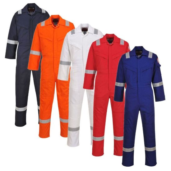Picture of Portwest FR50 Flame Resistant Anti-Static Coverall 350g