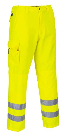 Picture of Portwest E046 Hi-Vis Combat Trousers