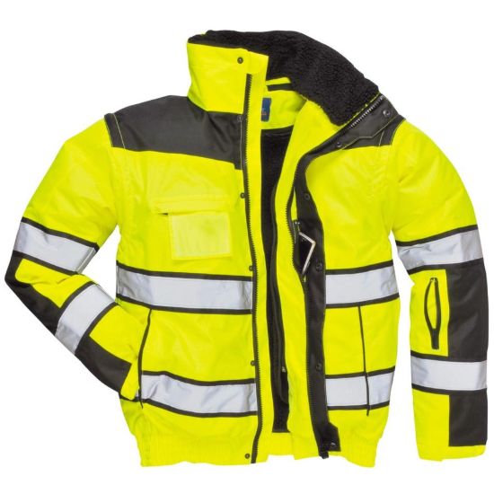 Picture of Portwest C466 Hi-Vis Classic Bomber Jacket