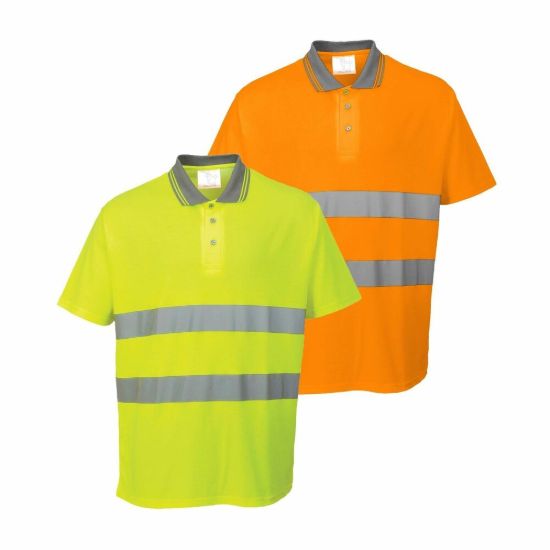 Picture of Portwest S171 Hi-Vis Cotton Comfort Polo