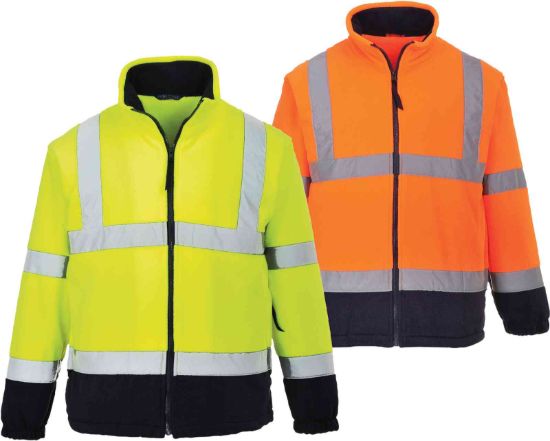 Picture of Portwest F301 Hi-Vis Two-Tone Fleece