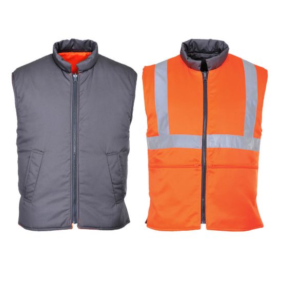 Picture of Portwest RT44 Hi-Vis RIS Reversible Bodywarmer