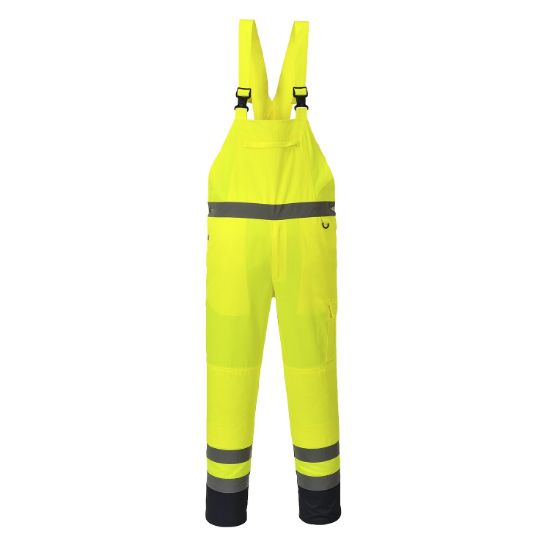 Picture of Portwest PJ52 Hi-Vis Contrast Bib & Brace - Unlined