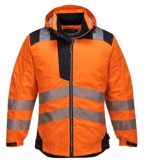 Picture of Portwest T400 PW3 Hi-Vis Winter Jacket