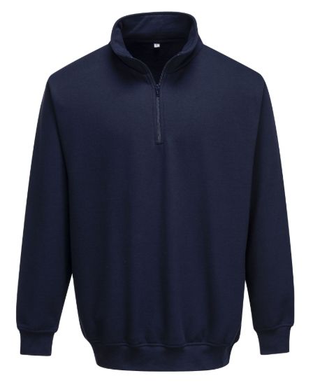 Picture of Portwest B309 Sorrento Zip Neck Sweatshirt