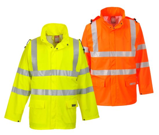 Picture of Portwest FR41 Sealtex Flame FR Hi-Vis Jacket