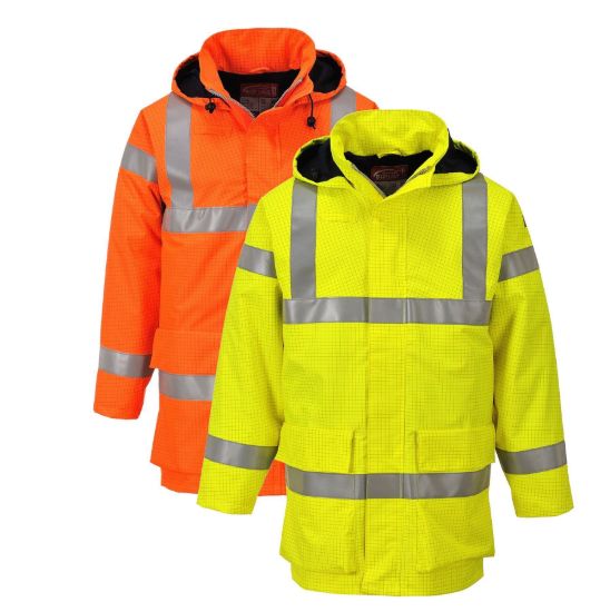 Picture of Portwest S774 Bizflame Rain Hi-Vis Multi Lite Jacket