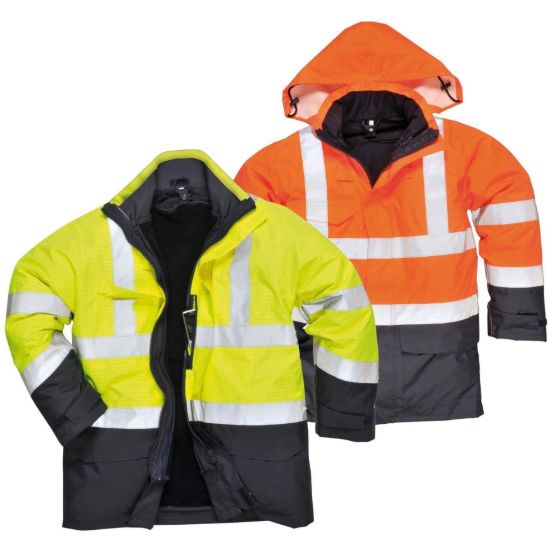 Picture of Portwest S779 Bizflame Rain Hi-Vis Multi-Protection Jacket