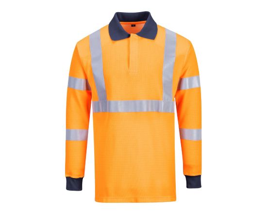 Picture of Portwest FR76 Flame Resistant RIS Polo Shirt