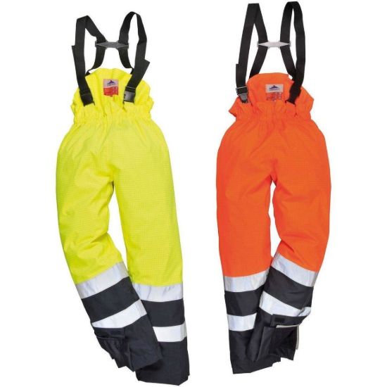 Picture of Portwest S782 Bizflame Rain Hi-Vis Multi-Protection Trouser