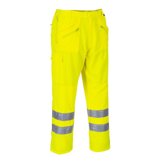 Picture of Portwest E061 Hi-Vis Action Trousers