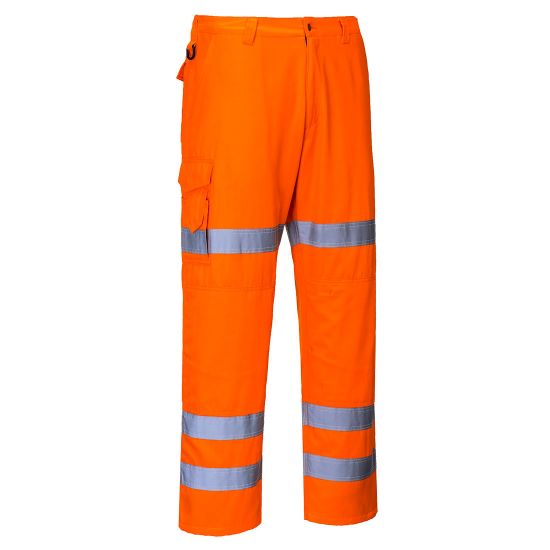 Picture of Portwest RT49 Hi-Vis Three Band Combat Trousers