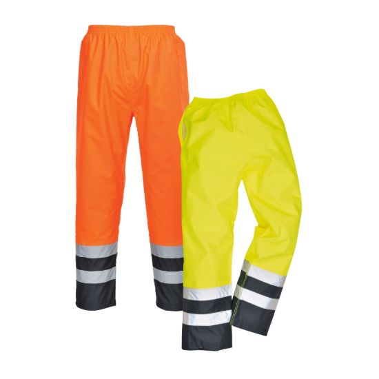 Picture of Portwest S486 Hi-Vis Two-Tone Traffic Trousers