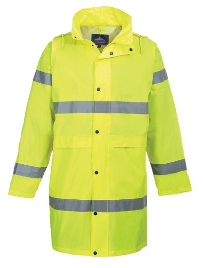 Picture of Portwest H442 Hi-Vis Coat 100cm