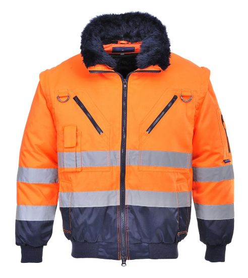 Picture of Portwest PJ50 Hi-Vis 3-in-1 Pilot Jacket
