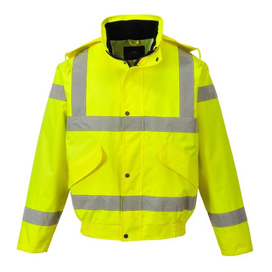 Picture of Portwest RT62 Hi-Vis Breathable Bomber Jacket
