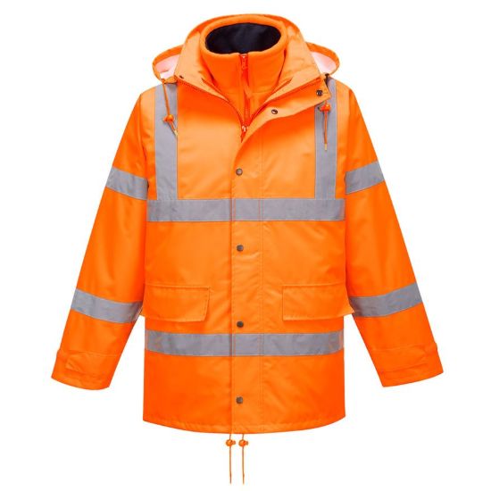 Picture of Portwest RT63 Hi-Vis Breathable Traffic Jacket (Interactive)
