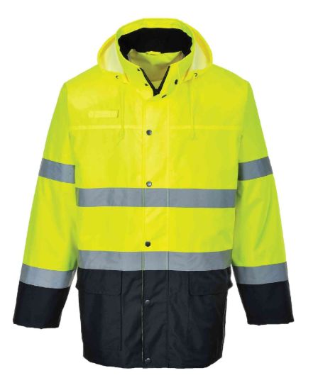 Picture of Portwest S166 Hi-Vis Lite Two-Tone Traffic Jacket