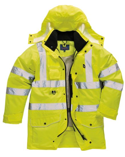 Picture of Portwest S427 Hi-Vis 7-in-1 Traffic Jacket