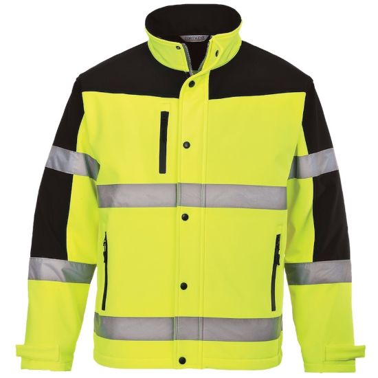 Picture of Portwest S429 Hi-Vis Two-Tone Softshell Jacket (3L)