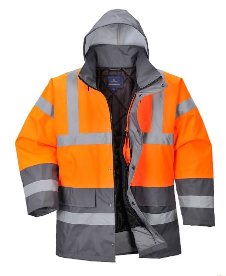 Picture of Portwest S467 Hi-Vis Two-Tone Traffic Jacket