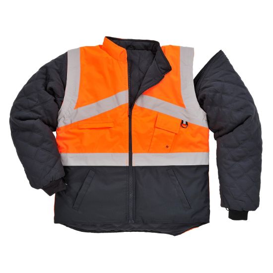 Picture of Portwest S769 Hi-Vis Two-Tone Reversible Jacket