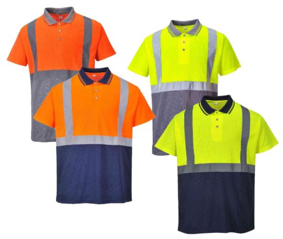 Picture of Portwest S479 Hi-Vis Two-Tone Polo