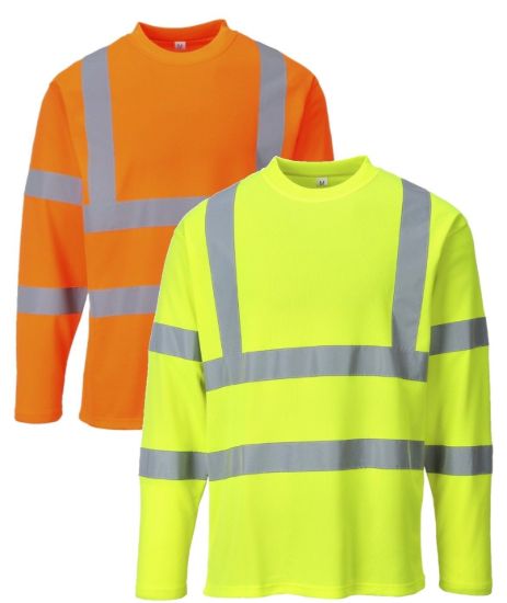 Picture of Portwest S178 Hi-Vis Long Sleeved T-Shirt