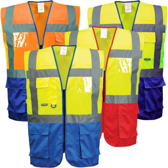 Picture of Portwest C476 Hi-Vis Warsaw Executive Vest