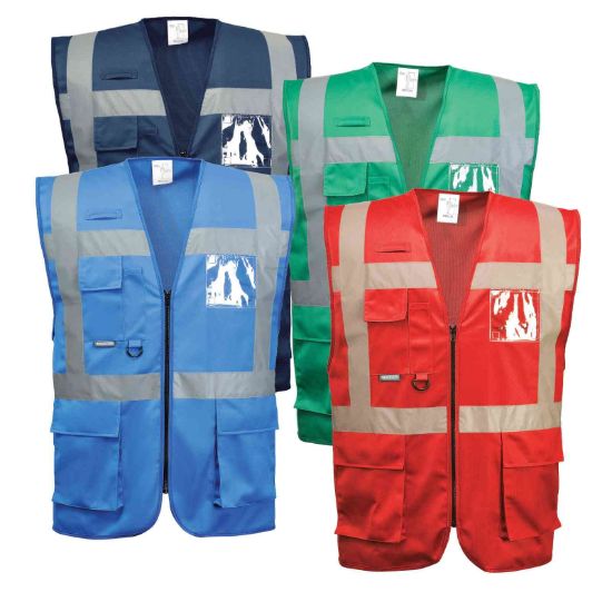 Picture of Portwest F476 Hi-Vis Iona Executive Vest