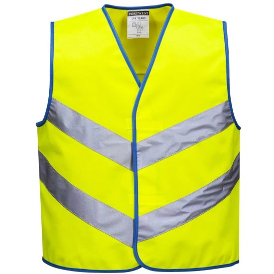 Picture of Portwest JN15 Hi-Vis Junior Colour Bright Vest