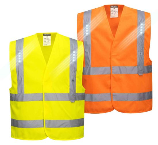 Picture of Portwest L470 Hi-Vis Vega LED Vest