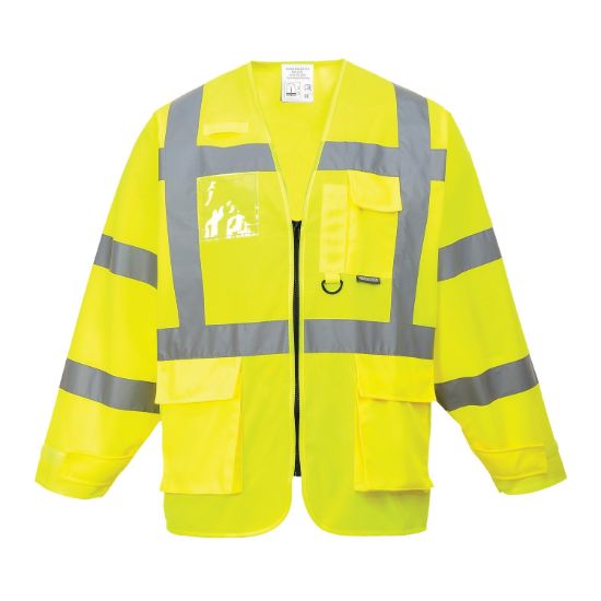 Picture of Portwest S475 Hi-Vis Executive Long Sleeve Vest