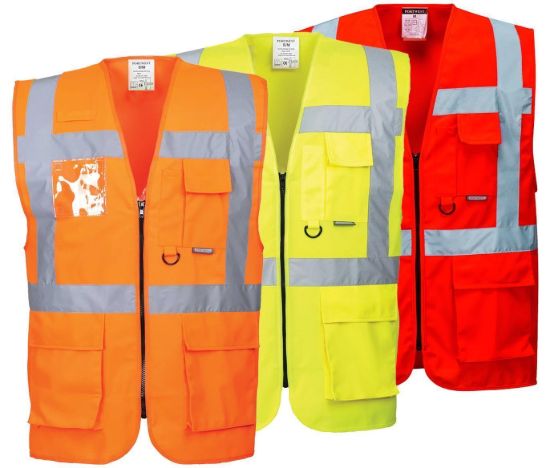 Picture of Portwest S476 Hi-Vis Berlin Executive Vest