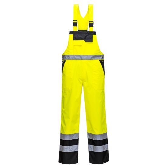 Picture of Portwest S488 Hi-Vis Contrast Bib & Brace - Unlined