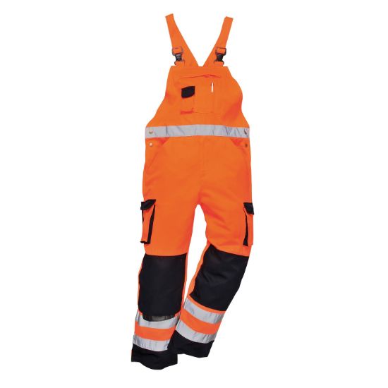 Picture of Portwest TX52 Hi-Vis Dijon Bib & Brace