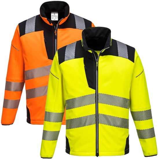 Picture of Portwest T402 PW3 Hi-Vis Softshell Jacket
