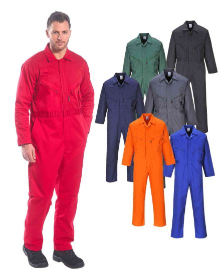 Picture of Portwest C813 Liverpool Zip Coverall