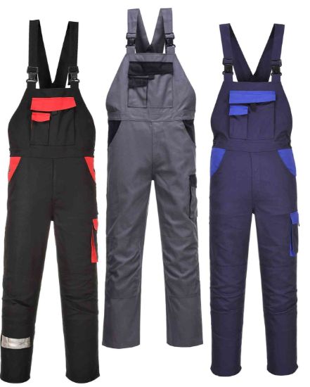 Picture of Portwest CW12 Warsaw Bib and Brace