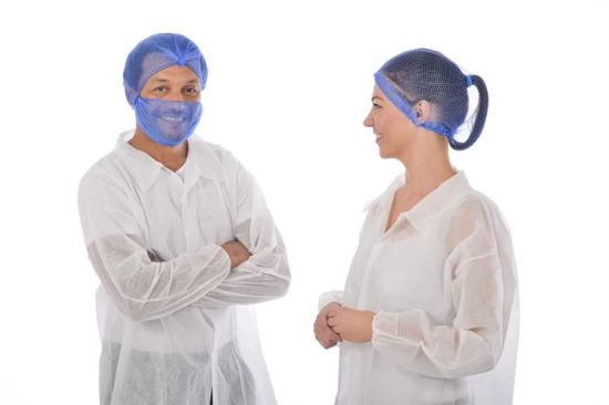 Picture of Lion Haircare Polypropylene Visitor Coat - Velcro Fastening