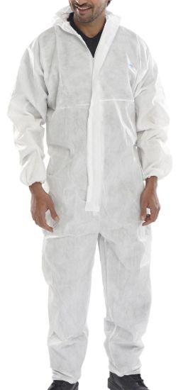 Picture of B-Click COC20 Disposable Microporous Coverall