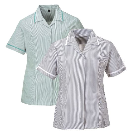 Picture of Portwest LW16 Ladies Striped Tunic