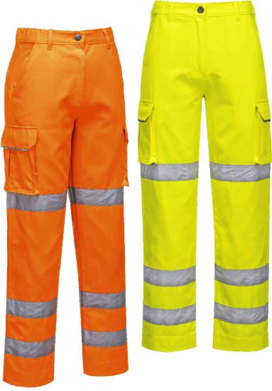 Picture of Portwest LW71 Ladies Hi-Vis Trousers