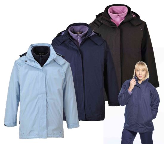 Picture of Portwest S571 Elgin 3-in-1 Ladies Jacket