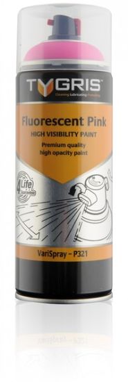 Picture of Pink Safety Paint Vari-Spray