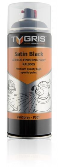 Picture of Satin Black Paint Vari-Spray