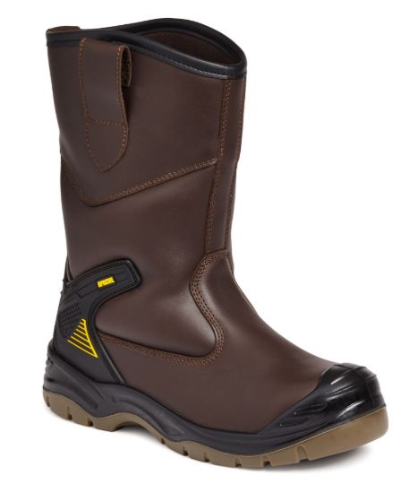 Picture of Apache AP305 Brown Waterproof Rigger Boot