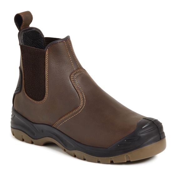 Picture of Apache AP715SM Brown Safety Dealer Boot