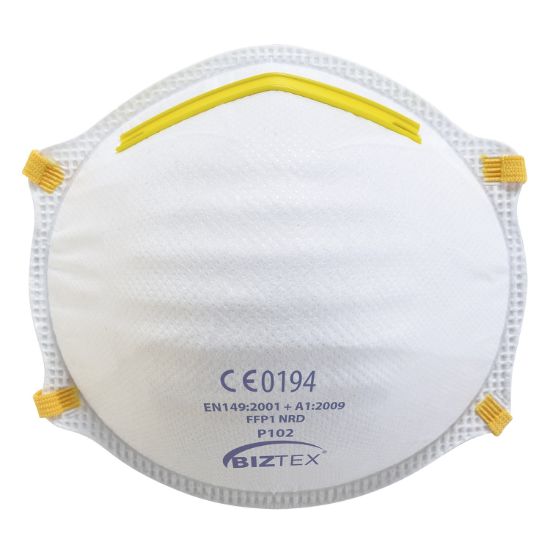 Picture of Portwest P102 FFP1 Dust Mist Dolomite Respirator